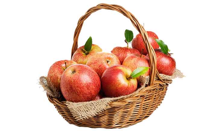 Apples contain probiotics